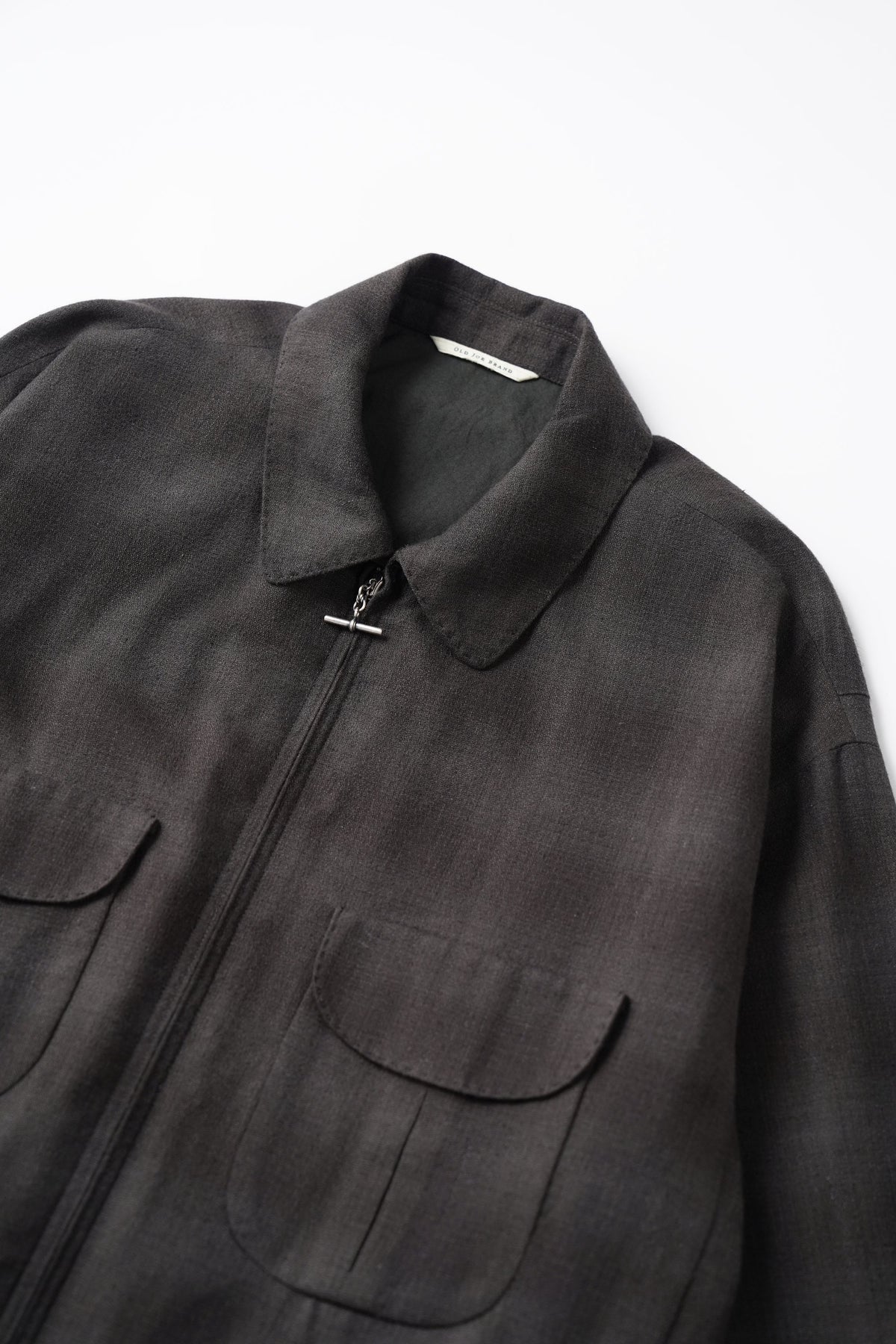 ○OLD JOE - PLEATED-POCKET RICKY JACKET - GRAPHITE PLAID