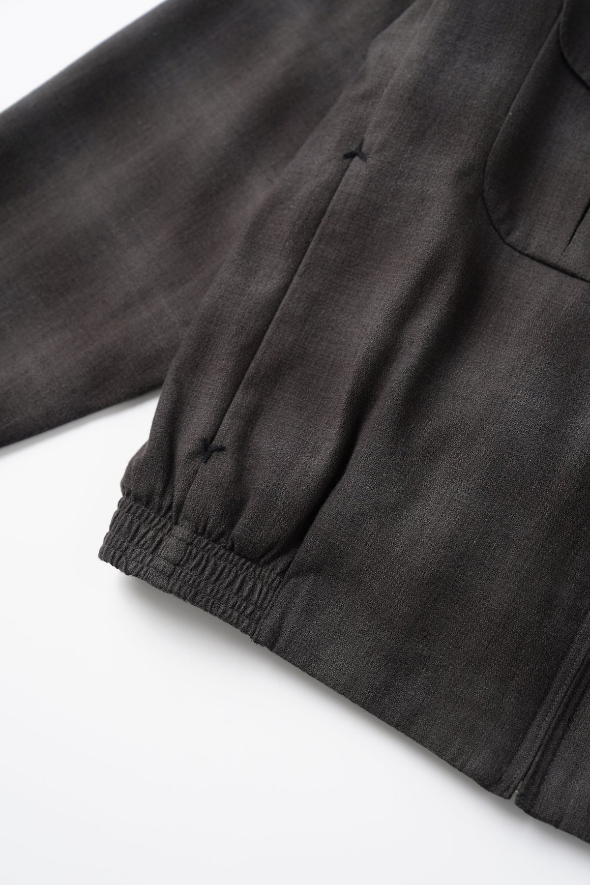 ○OLD JOE - PLEATED-POCKET RICKY JACKET - GRAPHITE PLAID