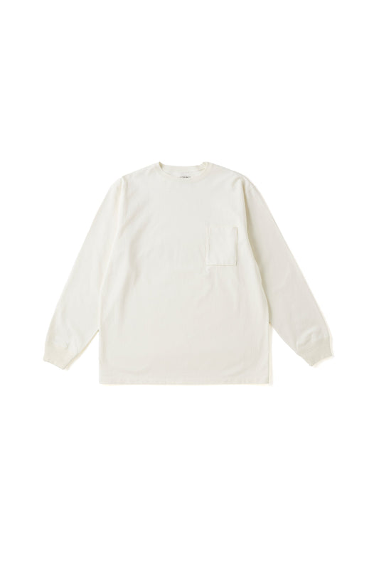 ○OLD JOE - LONG SLEEVE TUBE TEE - RAW WHITE