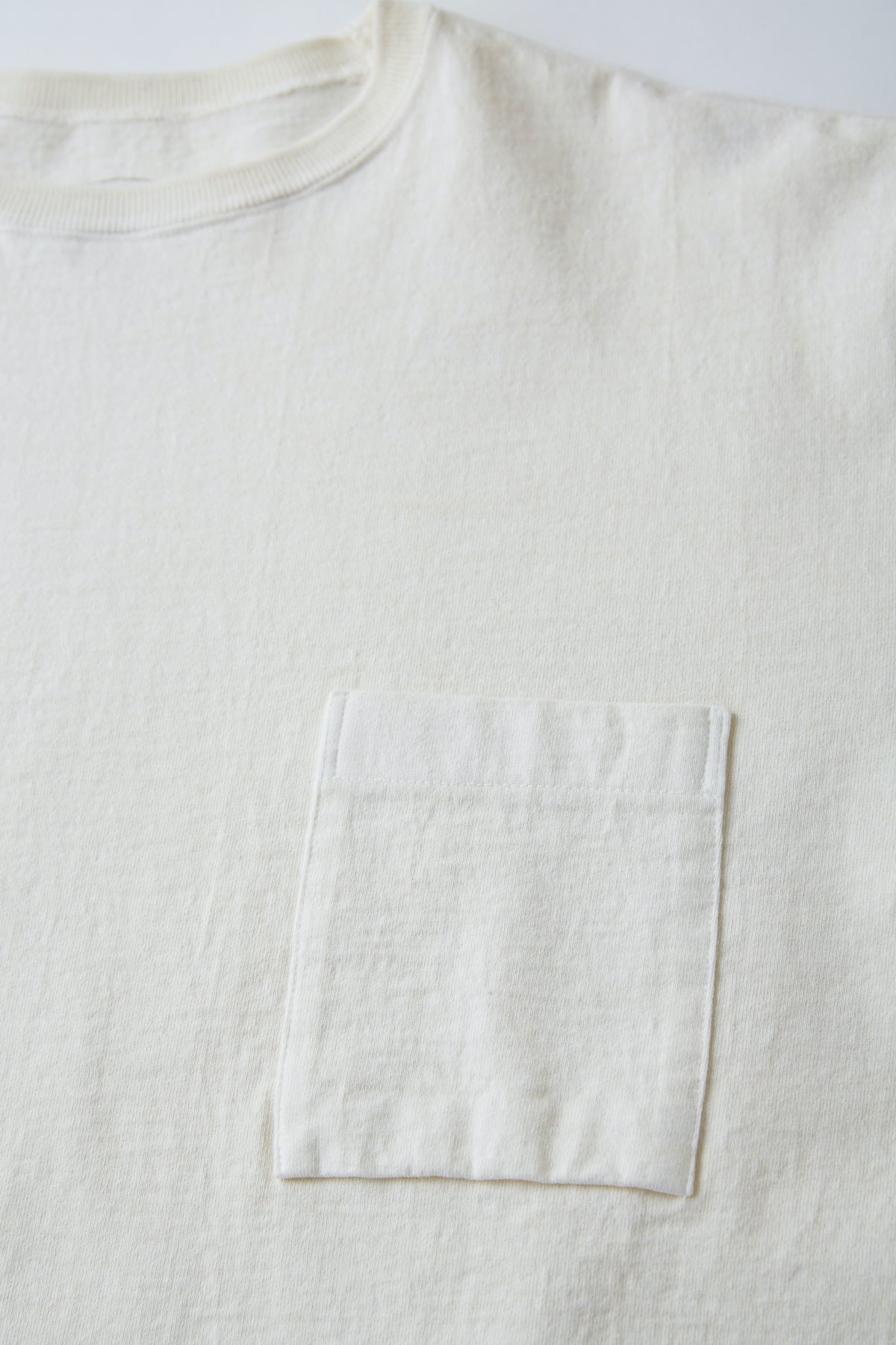 ○OLD JOE - LONG SLEEVE TUBE TEE - RAW WHITE