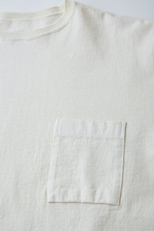 ○OLD JOE - LONG SLEEVE TUBE TEE - RAW WHITE