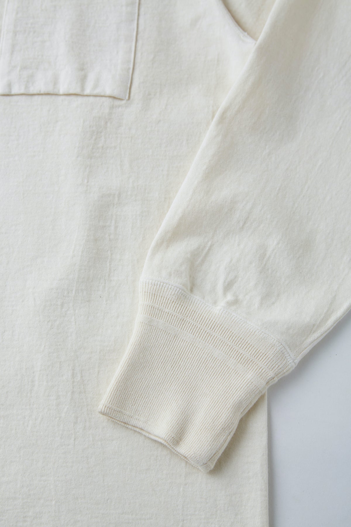 ○OLD JOE - LONG SLEEVE TUBE TEE - RAW WHITE