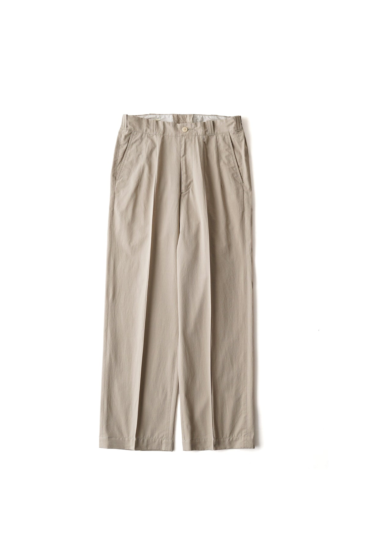 ○OLD JOE - FRONT TUCK ARMY TROUSER - DUNE