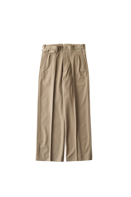 ○OLD JOE - DOUBLE-PLEATED BUGS TROUSER - MOREL