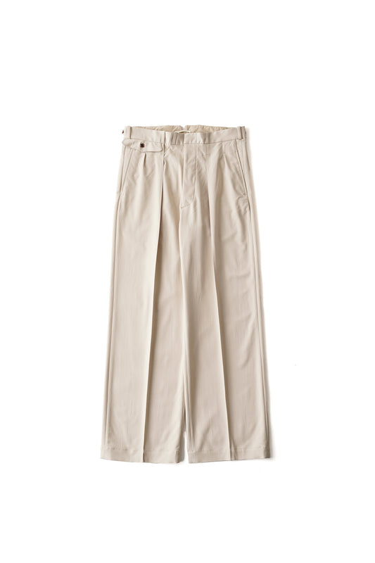 ○OLD JOE - DOUBLE-PLEATED BUGS TROUSER - DUNE