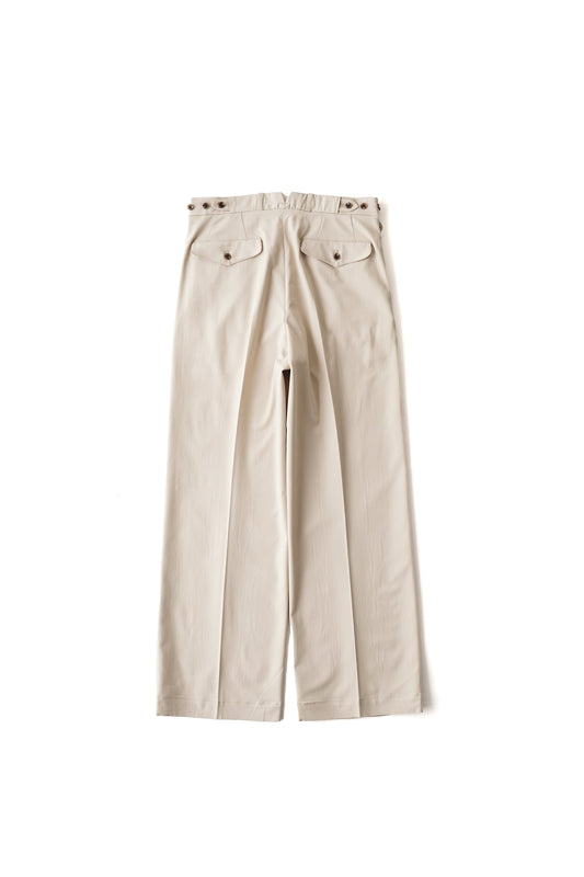 ○OLD JOE - DOUBLE-PLEATED BUGS TROUSER - DUNE