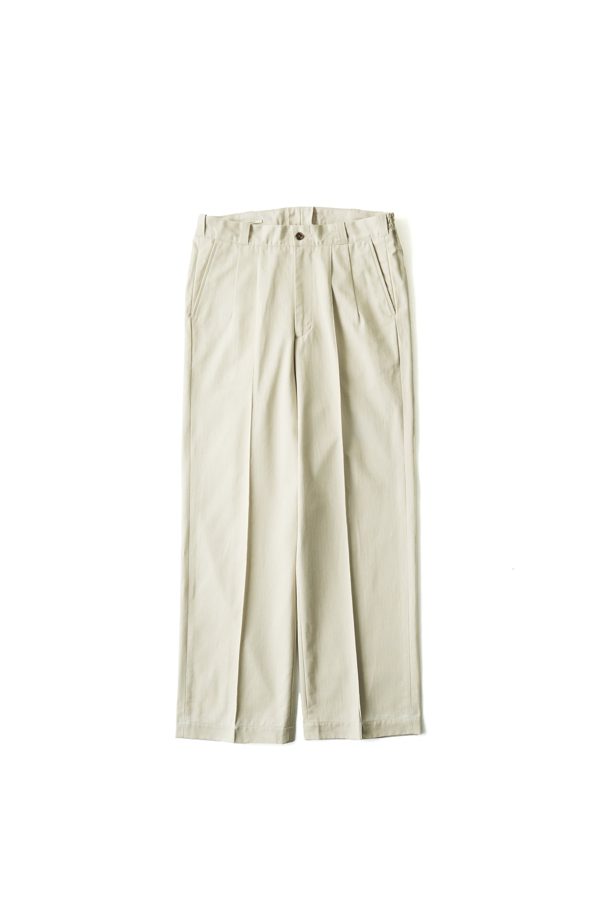 ○OLD JOE - FRONT TUCK ARMY TROUSER - BONE