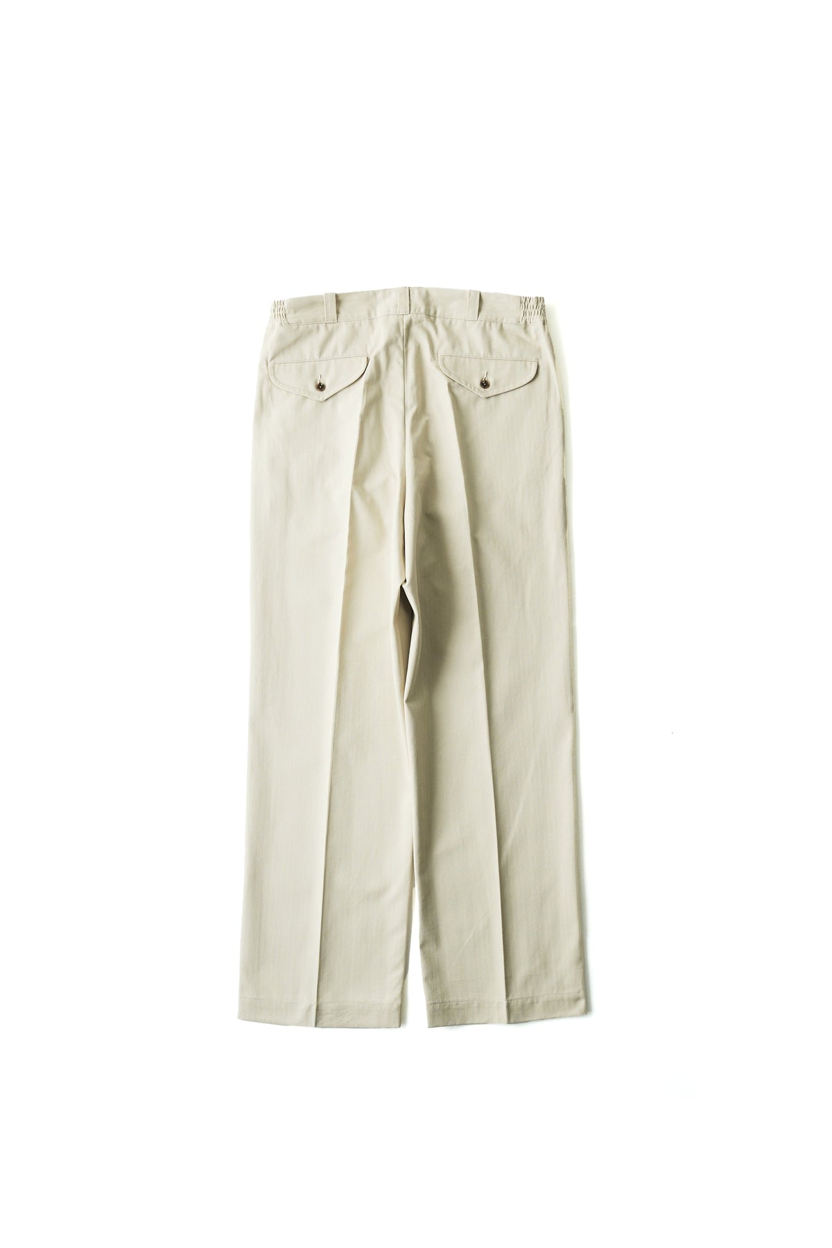 ○OLD JOE - FRONT TUCK ARMY TROUSER - BONE
