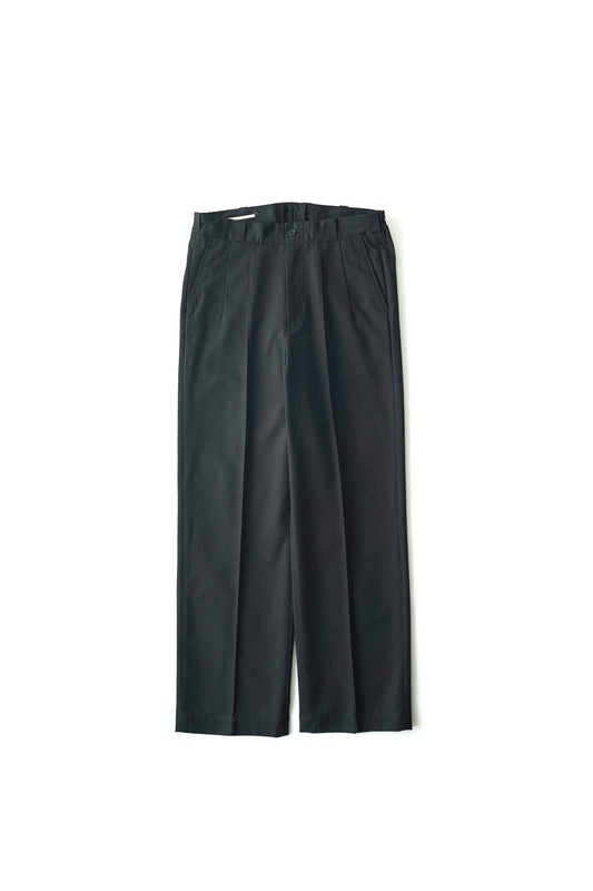 ○OLD JOE - FRONT TUCK ARMY TROUSER - ONYX