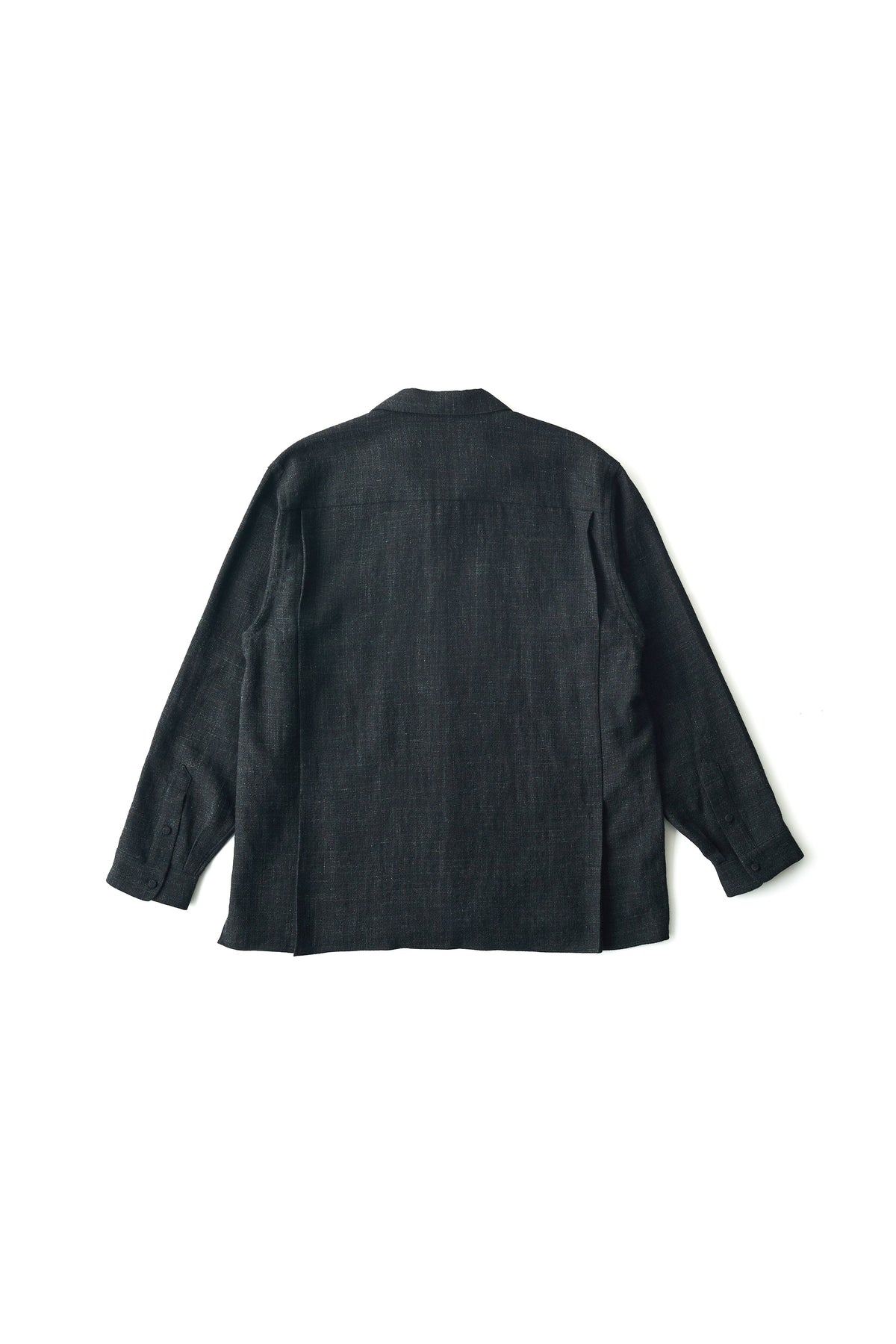 ○OLD JOE - SWALLOW COLLAR NASSOU SHIRTS - ONYX