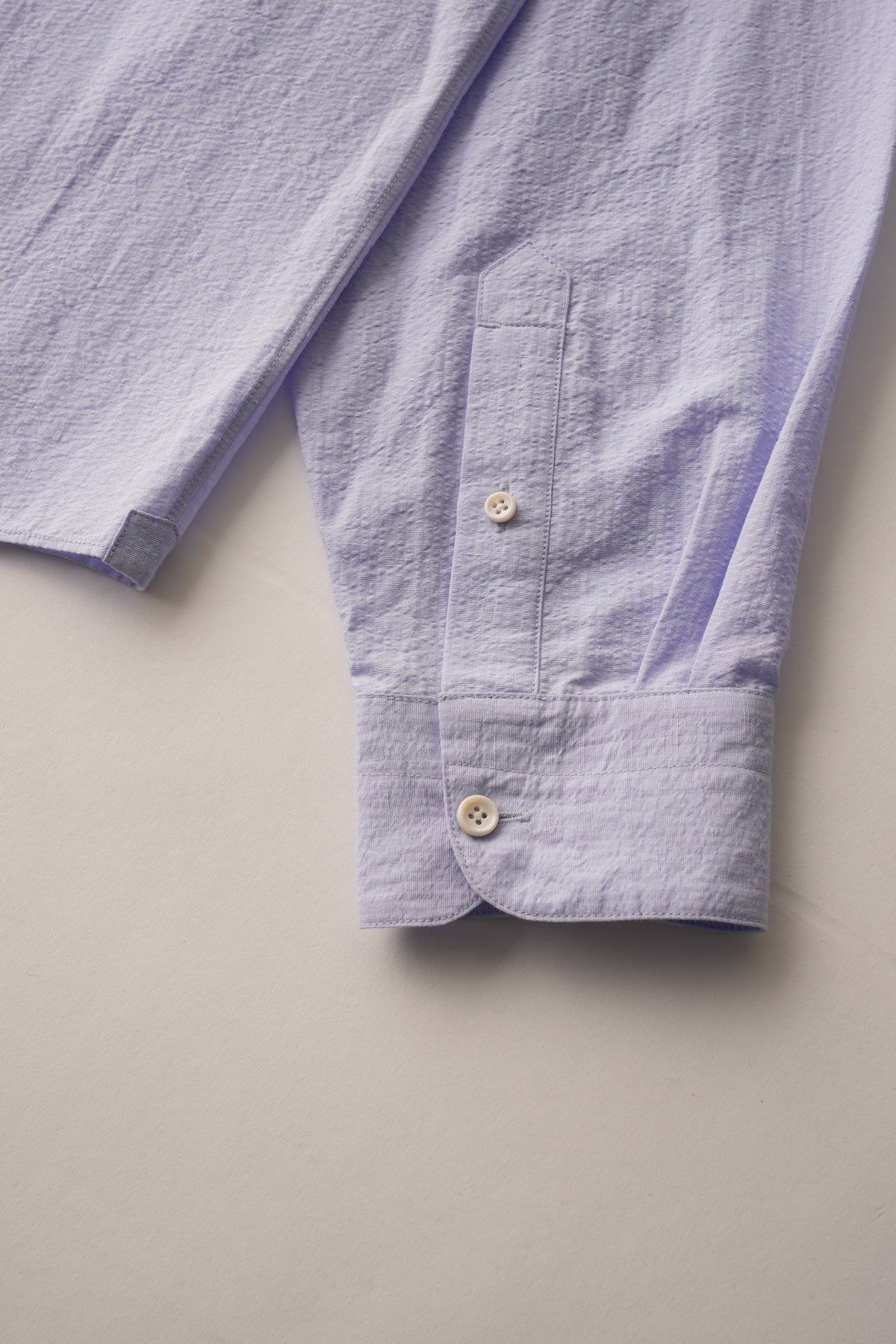 ●OLD JOE - HIDDEN BUTTON COLLAR SHIRTS - HYDRANGEA