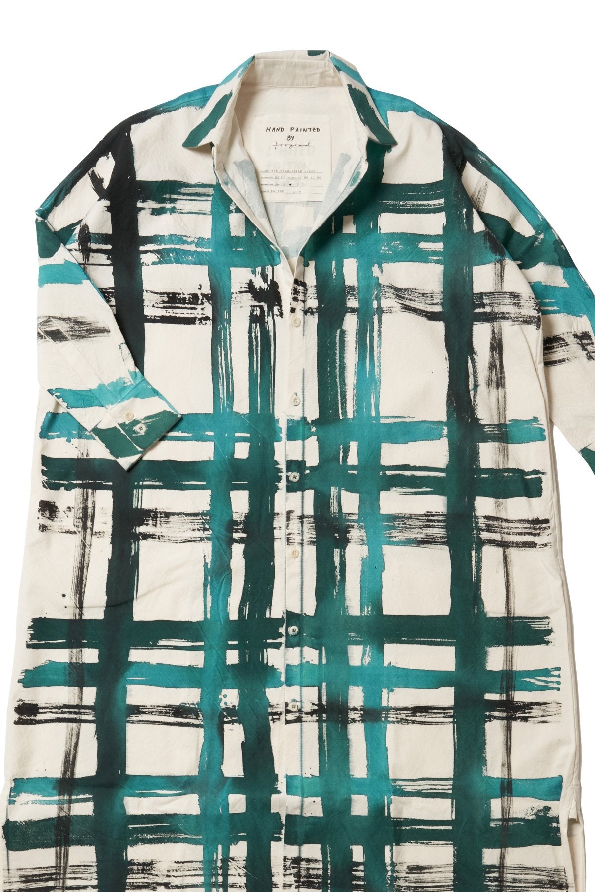 toogood - THE TRAWLERMAN DRESS - FLINT/VIRIDIAN