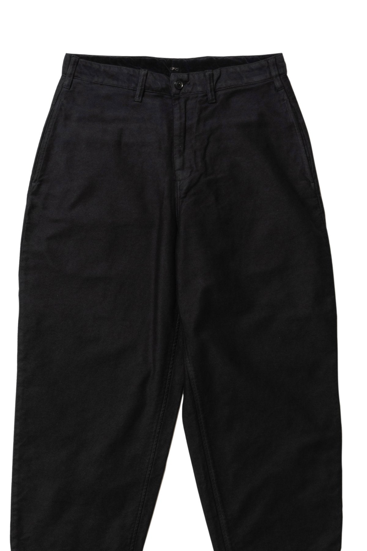Porter Classic - MOLESKIN MODIGLIANI PANTS - BLACK