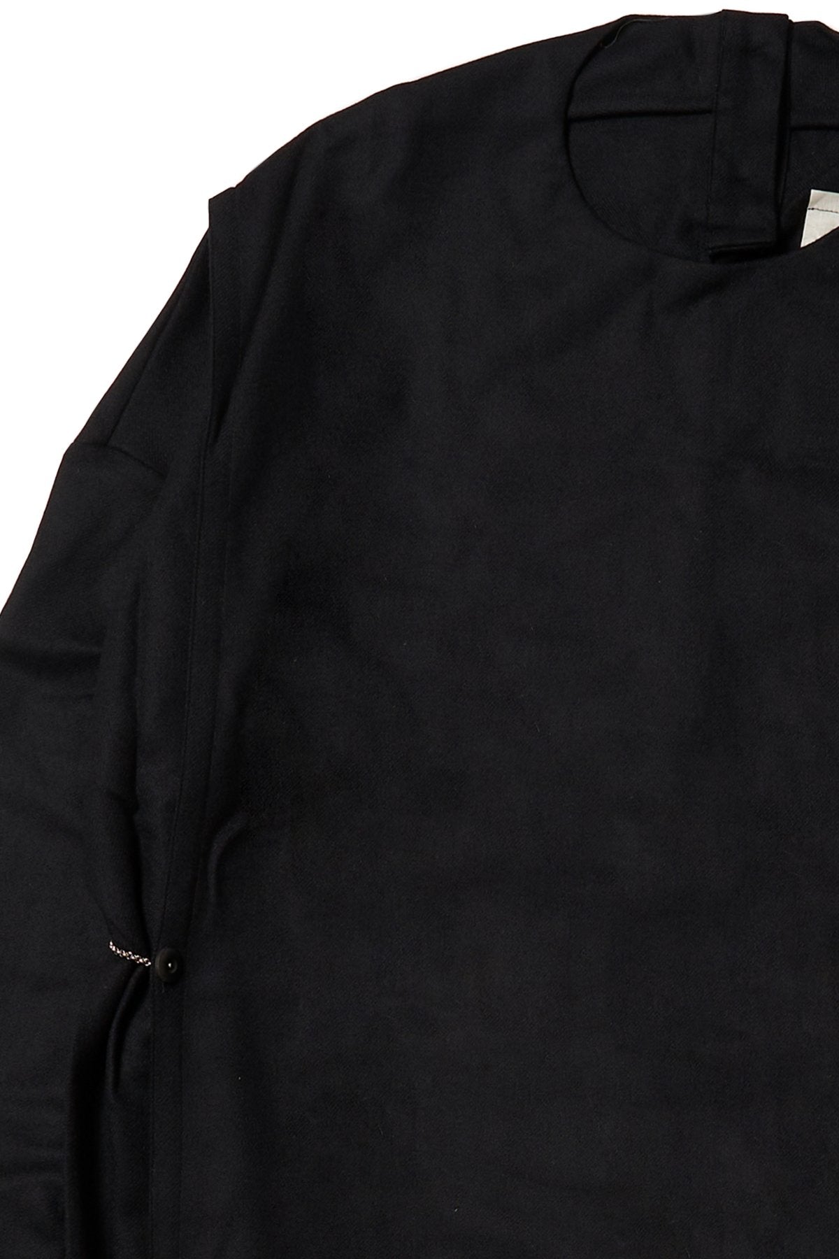 Parchmenter toogood - THE PARCHMENTER DRESS WOOL CASH FLANNEL - FLINT – PHAETON