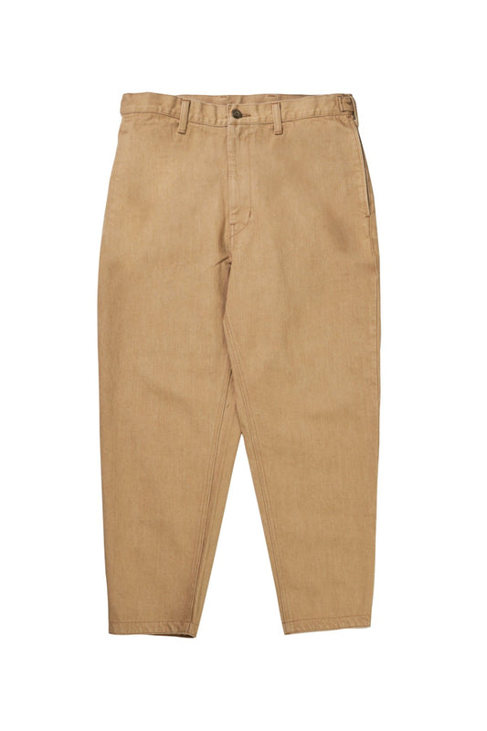 Porter Classic ★★★ - FORMAL DENIM PANTS - BEIGE