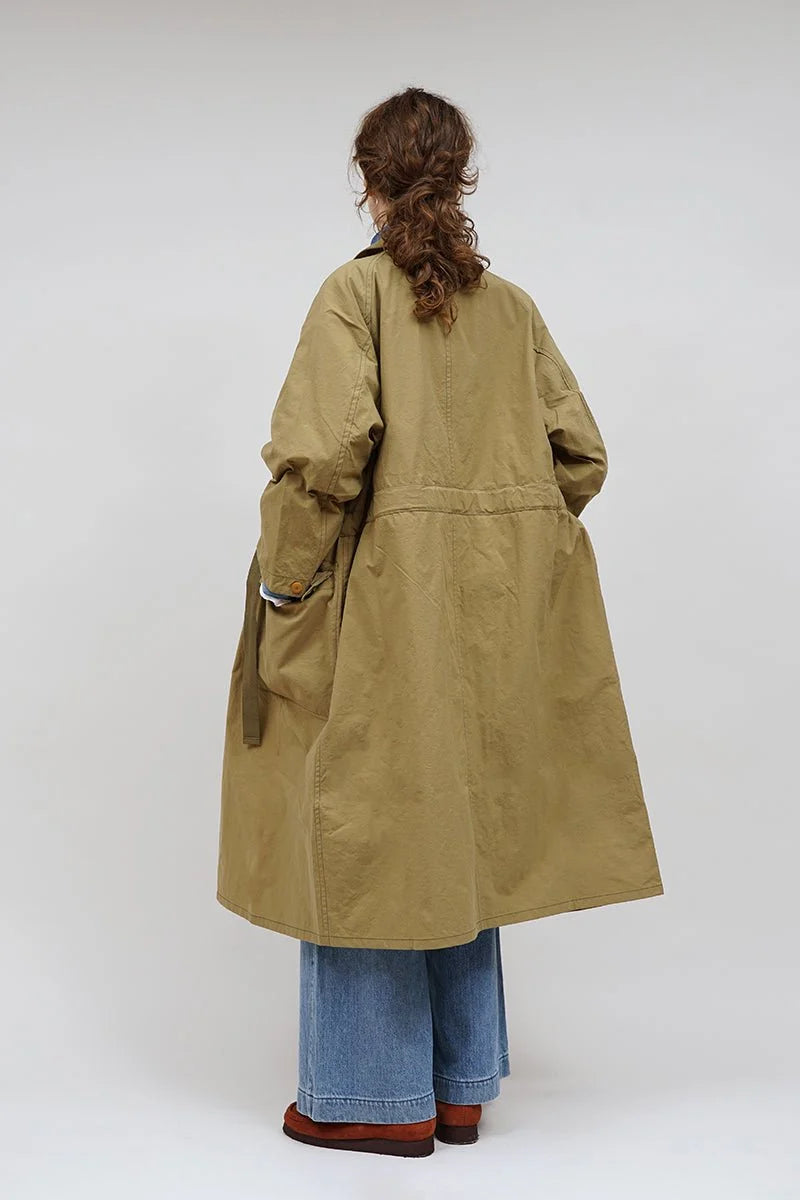 ◯ Nigel Cabourn woman - MOUNTAINEER COAT - KHAKI – PHAETON ◯ Nigel Cabourn woman - MOUNTAINEER COAT - KHAKI – PHAETON