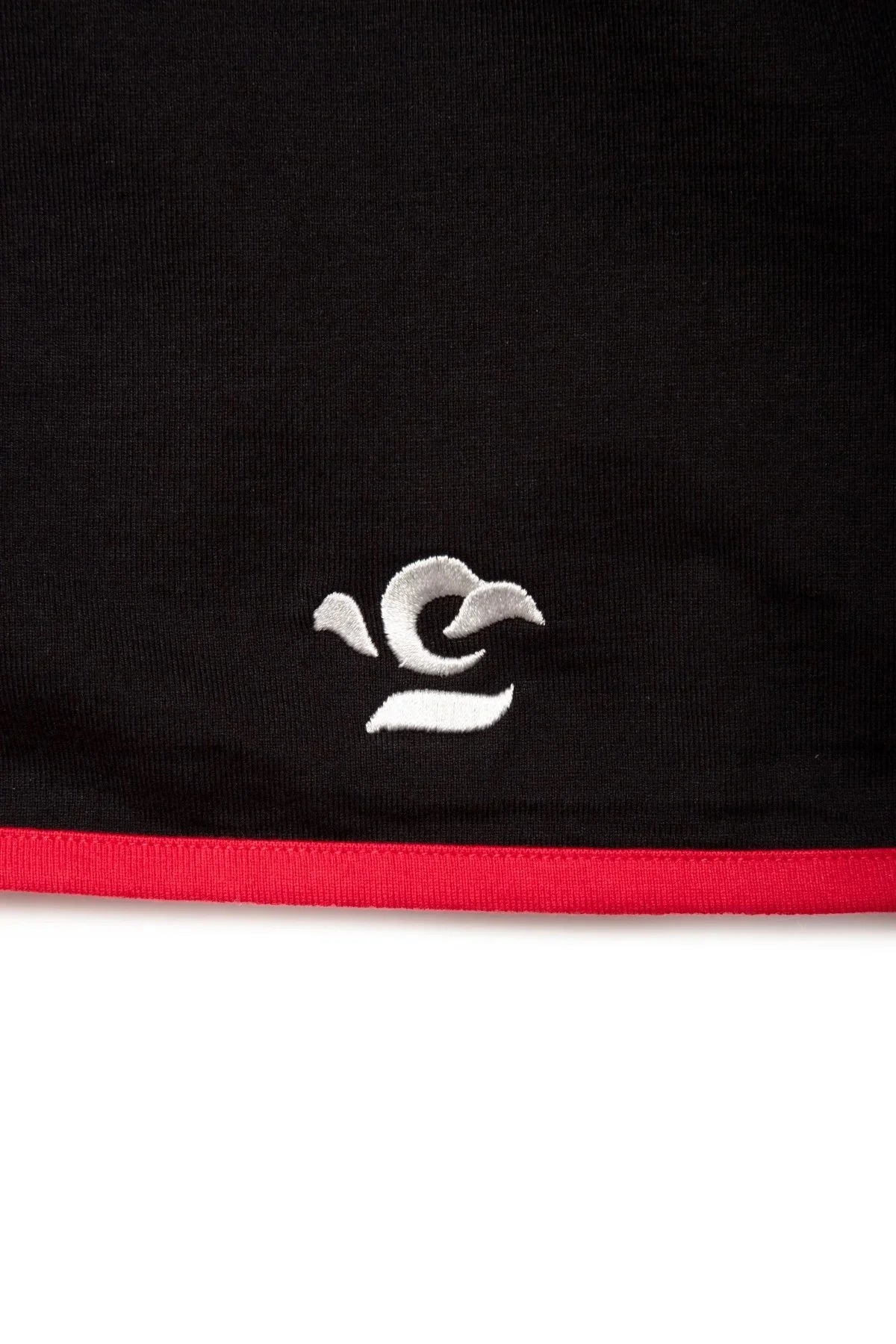 quitan - KIMONO LS DRESS - BLACK/RED