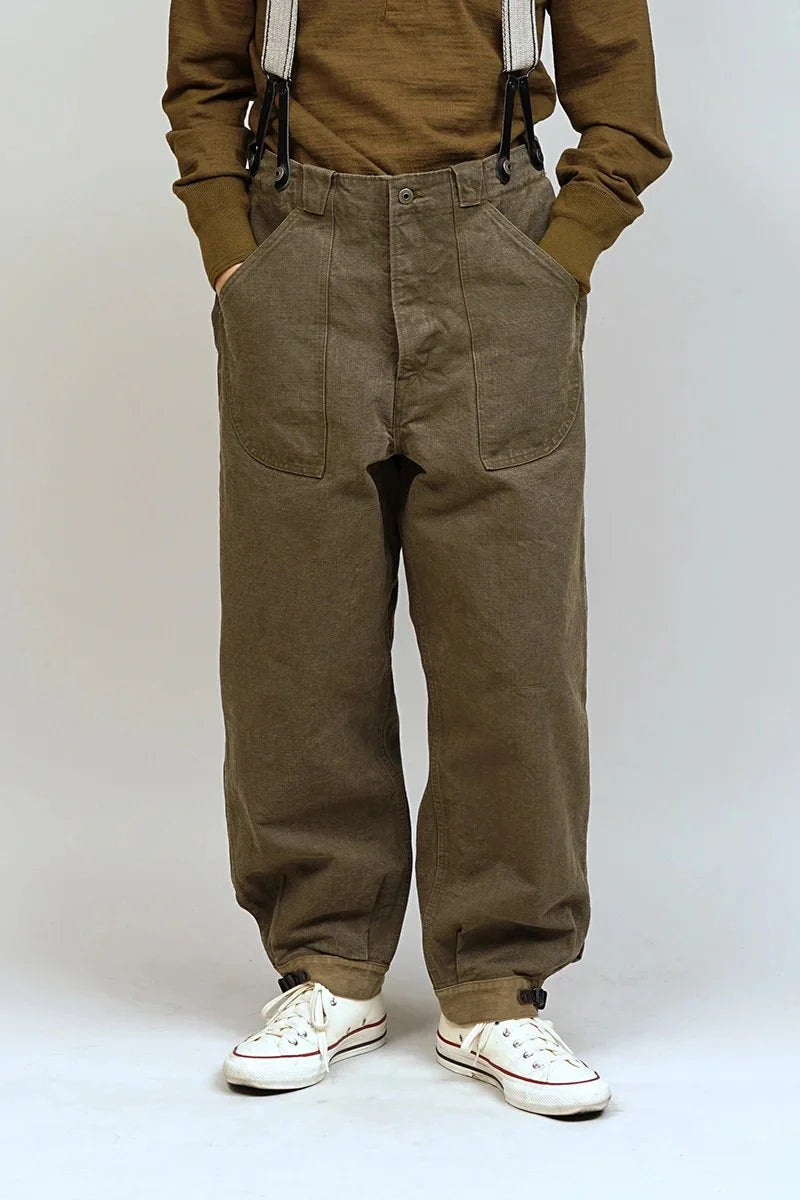 ◯ Nigel Cabourn - 50s MOUNTAIN ARMY PANT - GREEN – PHAETON ◯ Nigel Cabourn - 50s MOUNTAIN ARMY PANT - GREEN – PHAETON