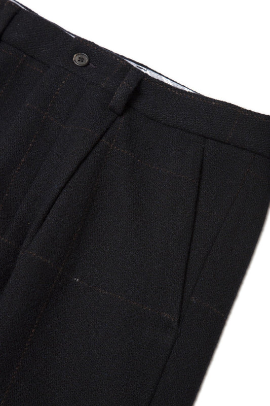 Bergfabel - farmer pants 331 - navy brown