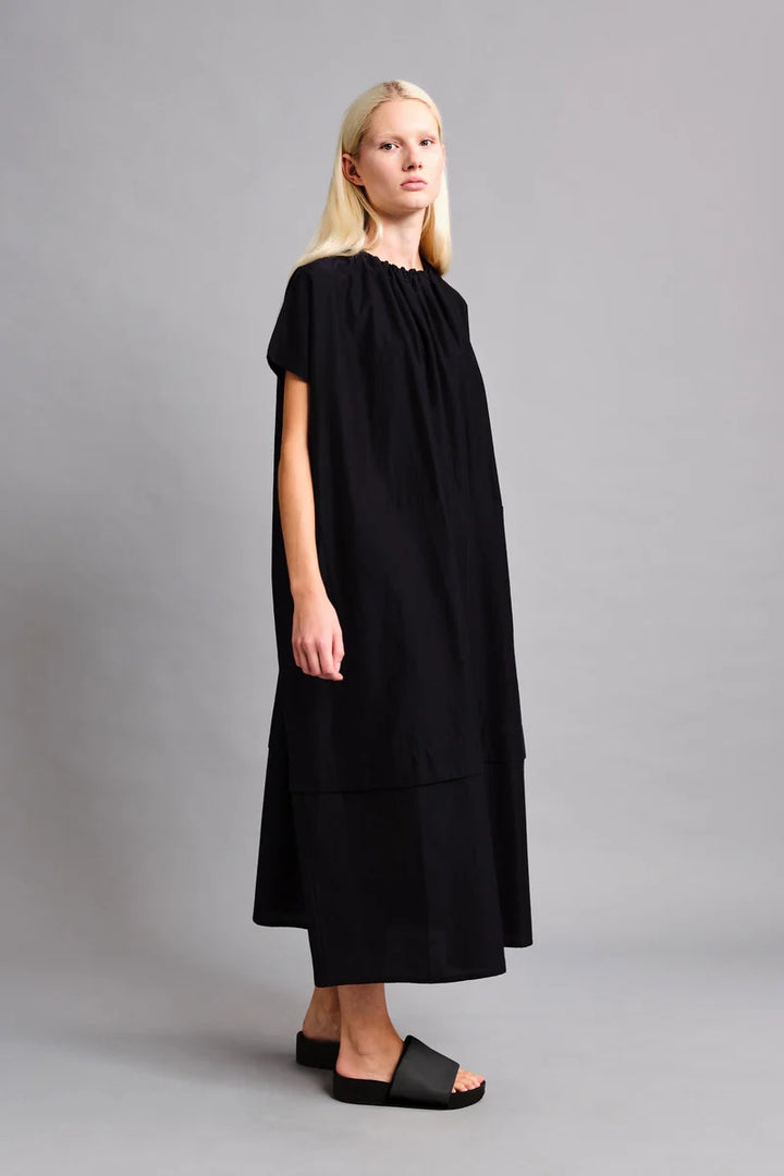 Toogood The Poet Top in Cotton Silk Pencil