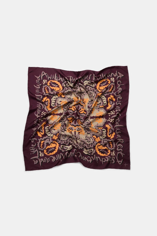 toogood - THE GHILLIE SCARF SILK TWILL - PROVERB