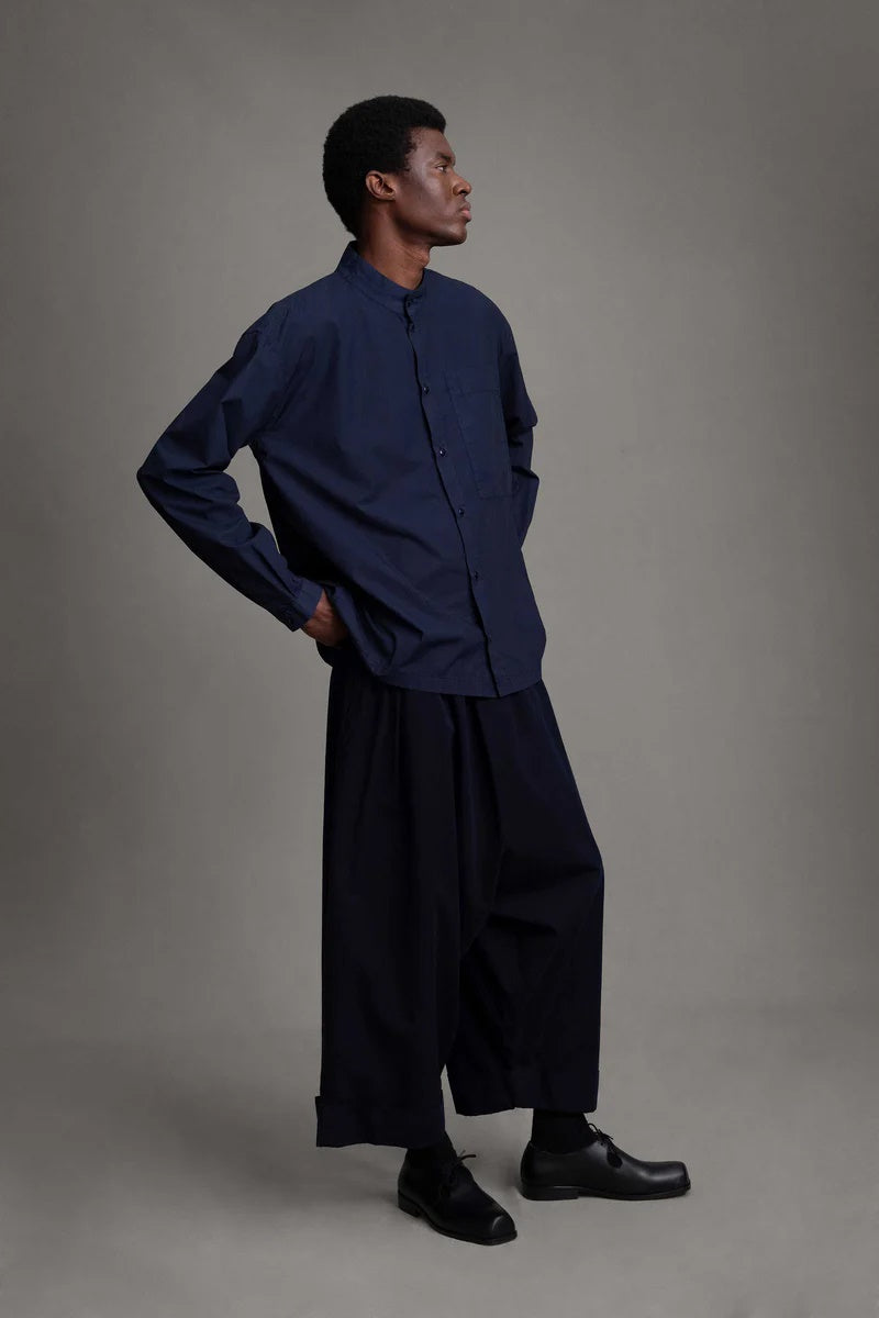 toogood - THE PHYSICIAN SHIRT POPLIN - INK