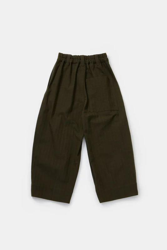 toogood - THE ETCHER TROUSER HERRINGBONE SUITING - HEATH