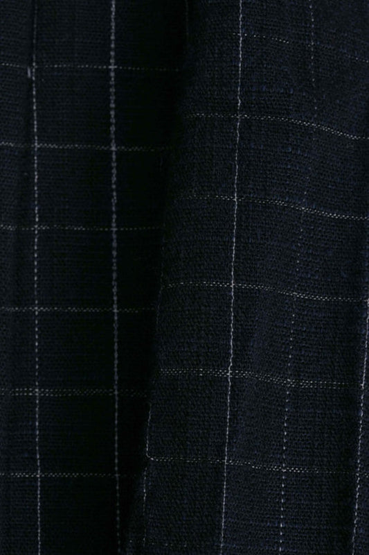 toogood - THE PRINTER CULOTE CRUMPLED CHECK - INK