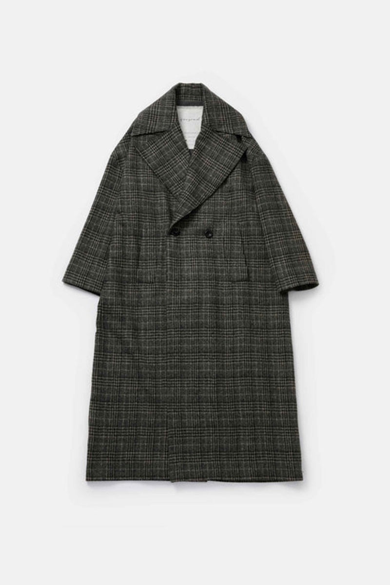 toogood - THE GROUNDSMAN COAT PRINCE OF WALES - CARDAMOM