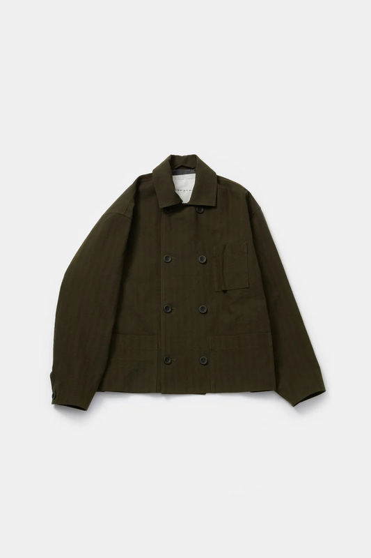 toogood - THE COOK JACKET HERRINGBONE SUITING - HEATH