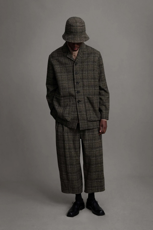 THE PHOTOGRAPHER JACKET PRINCE OF WALES - CARDAMOM