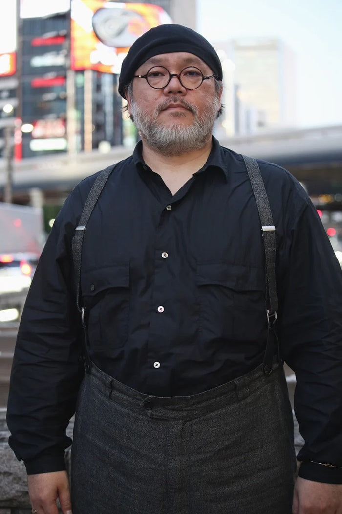 1/19迄　porter classic roll up shirt ブラック Porter Classic[ポータークラシック] Roll Up Shirt
