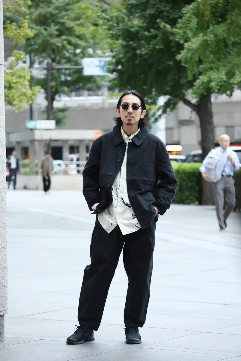 PORTER CLASSIC - ROLL UP HAWAIIAN OUTDOOR SHIRT - BEIGE