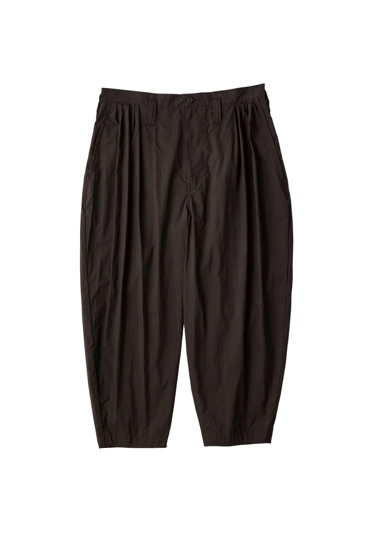 PORTER CLASSIC - POPLIN BEBOP PANTS - BROWN – PHAETON