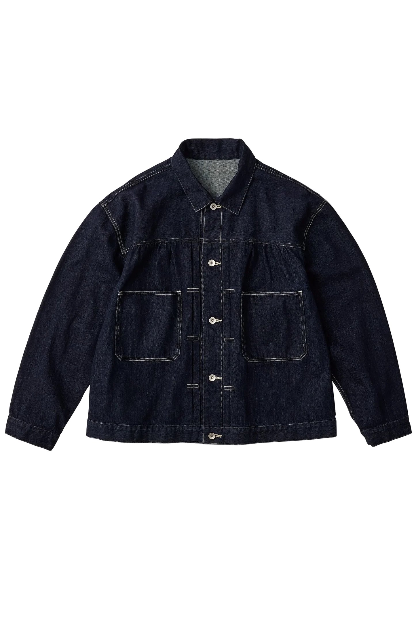 PORTER CLASSIC - STEINBECK DENIM JACKET - DARK NAVY