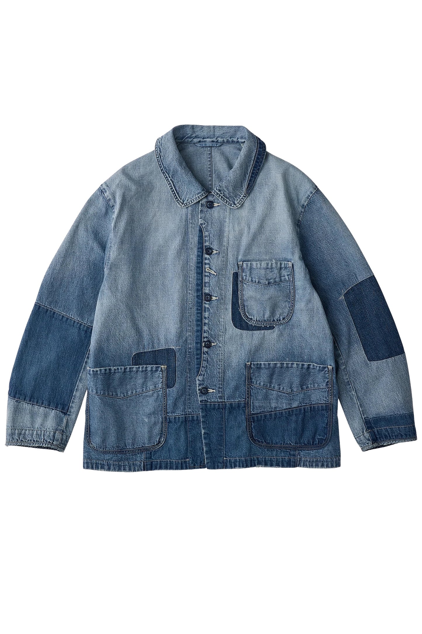 PORTER CLASSIC - CANNERY ROW FRENCH JACKET - BLUE