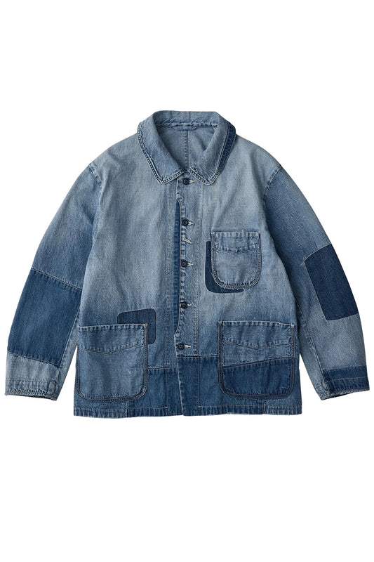 PORTER CLASSIC - CANNERY ROW FRENCH JACKET - BLUE