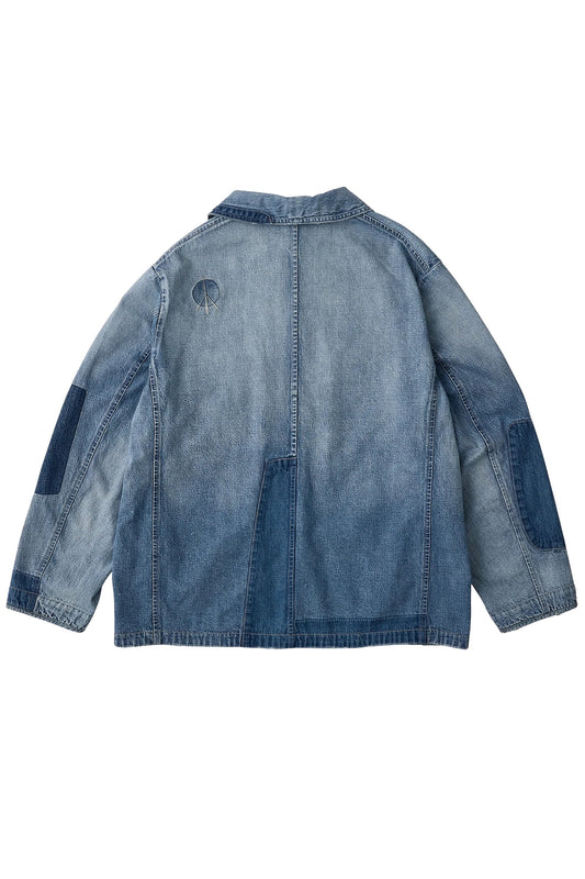 PORTER CLASSIC - CANNERY ROW FRENCH JACKET - BLUE