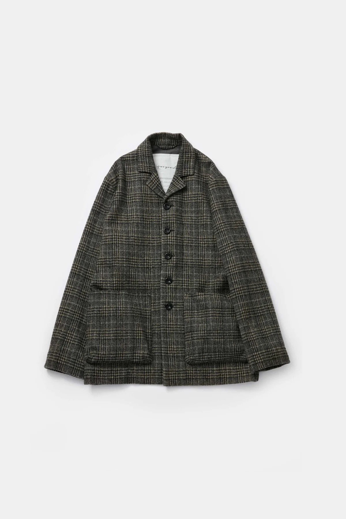 THE PHOTOGRAPHER JACKET PRINCE OF WALES - CARDAMOM