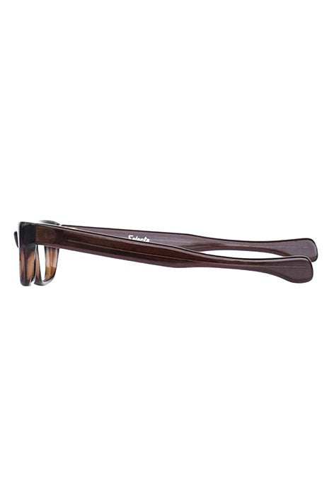 1960s FRANCE VINTAGE EYEWEAR -SELECTA BROWN SMOKE - OPT-073