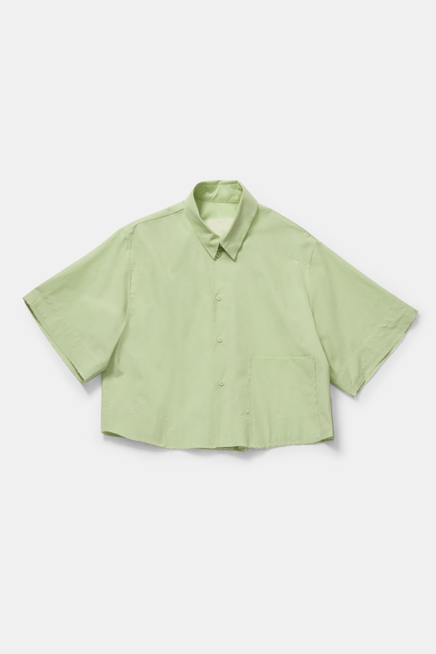 toogood - THE BOXER SHIRT CRISP COTTON - APPLE