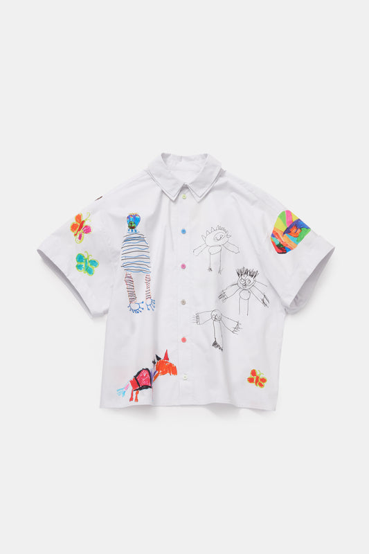 toogood - THE COMPOSER SHIRT PRINTED POPLIN - IMAGINE