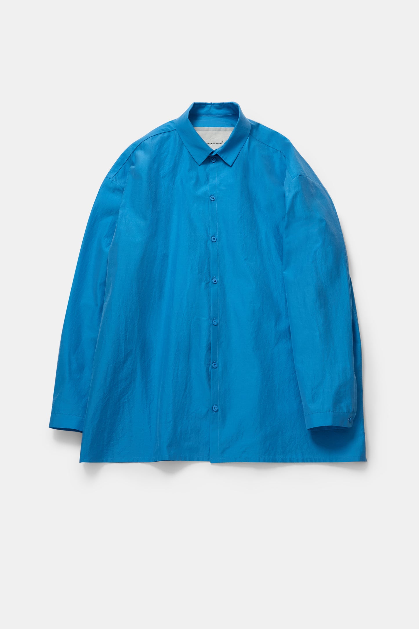 toogood - THE DRAUGHTSMAN SHIRT COTTON SILK - CORNFLOWER