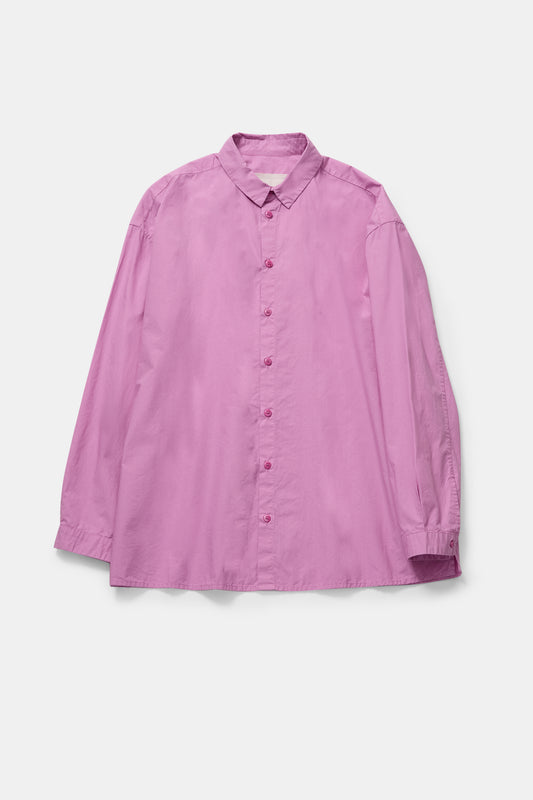 toogood - THE DRAUGHTSMAN SHIRT POPLIN - RASPBERRY