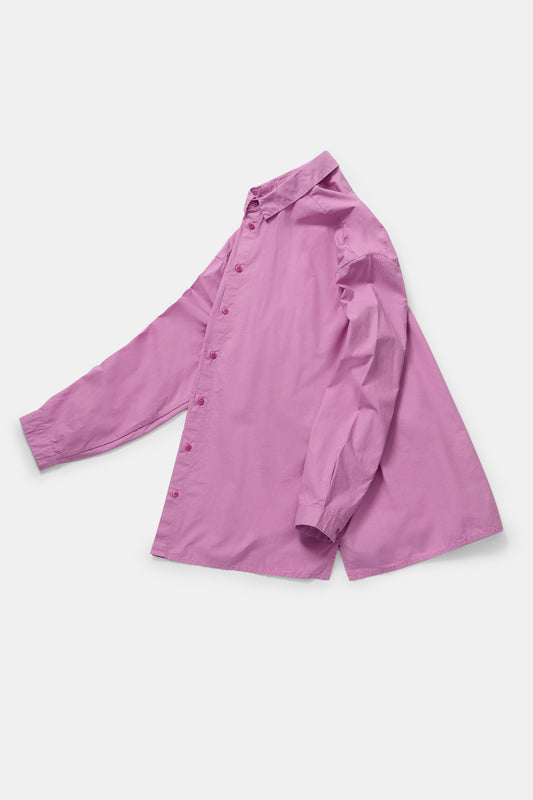 toogood - THE DRAUGHTSMAN SHIRT POPLIN - RASPBERRY