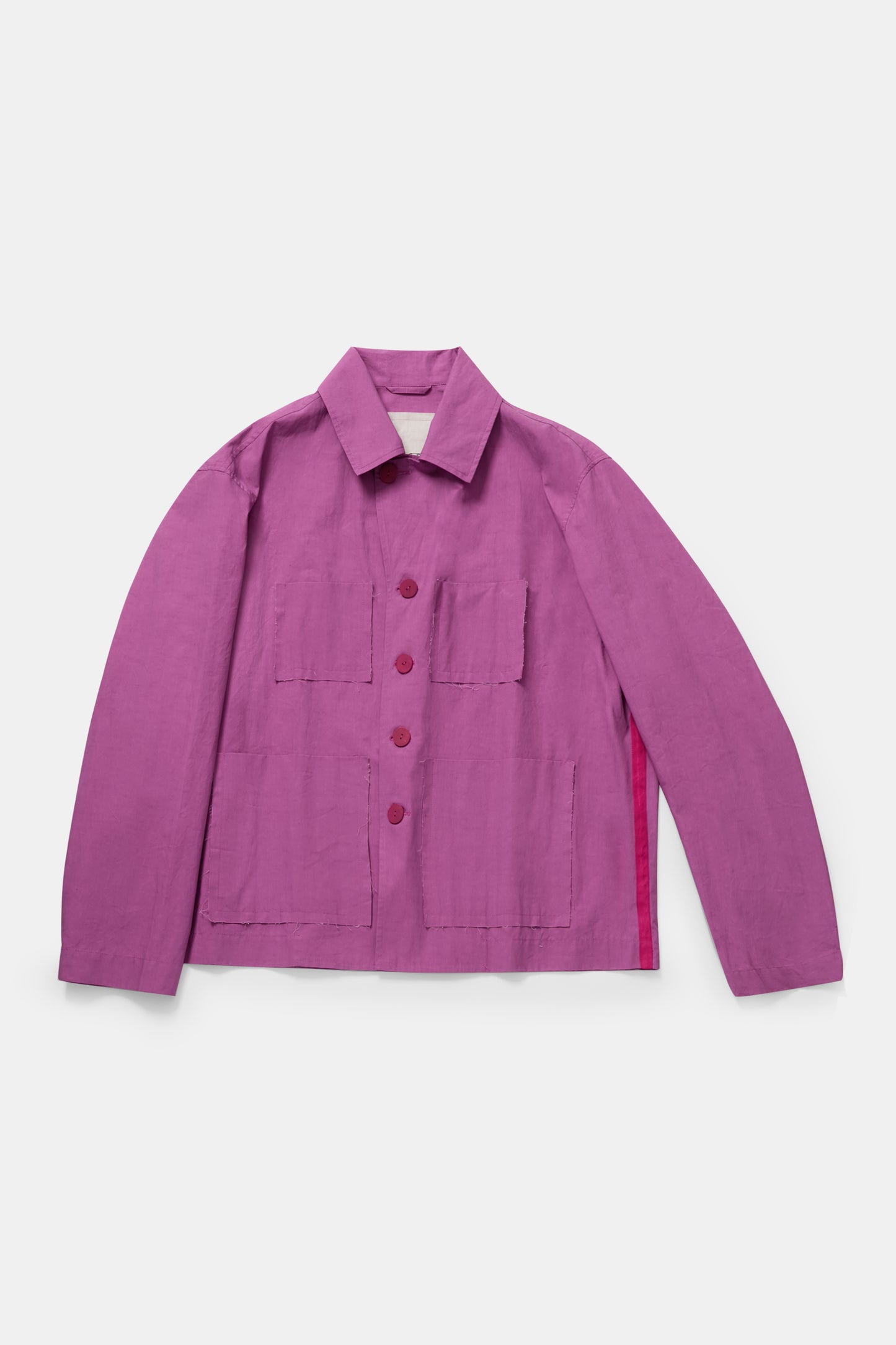 toogood - THE MAGICIAN JACKET CRISP COTTON - BERRY