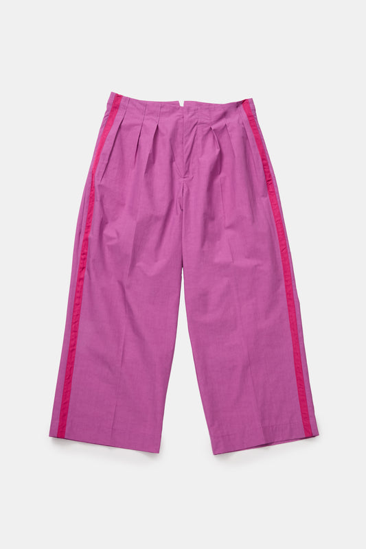toogood - THE MAGICIAN TROUSER CRISP COTTON - BERRY