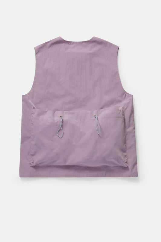 toogood - THE ROPER GILET - CRINKLED NYLON - HEATHER
