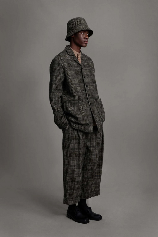 THE PHOTOGRAPHER JACKET PRINCE OF WALES - CARDAMOM