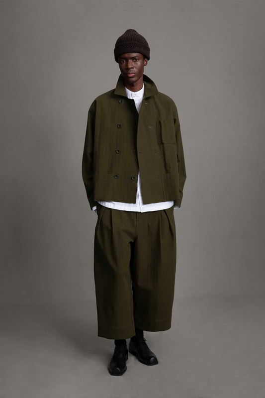 toogood - THE COOK JACKET HERRINGBONE SUITING - HEATH